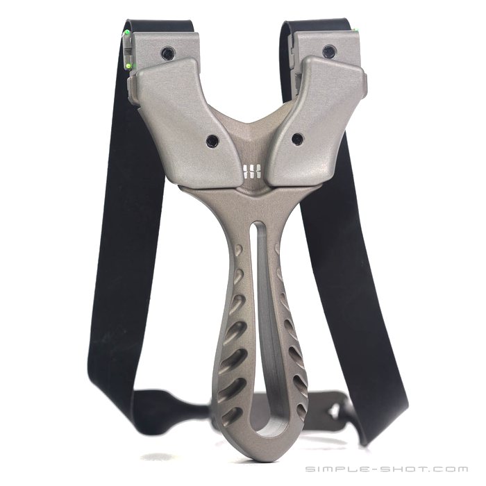 SimpleShot Axiom X adjustable aluminum slingshot